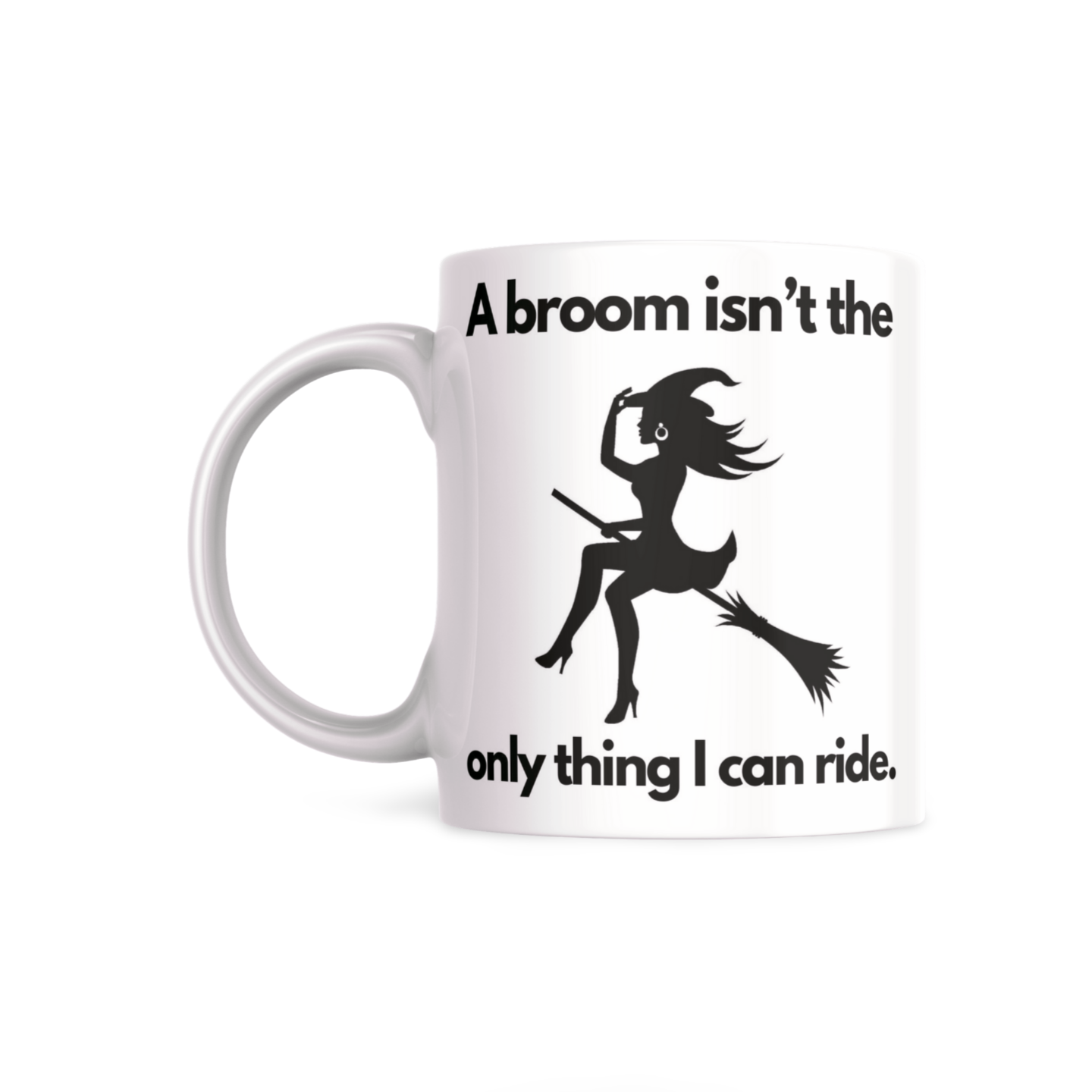 Witch Broom - Black - DirtyHumor