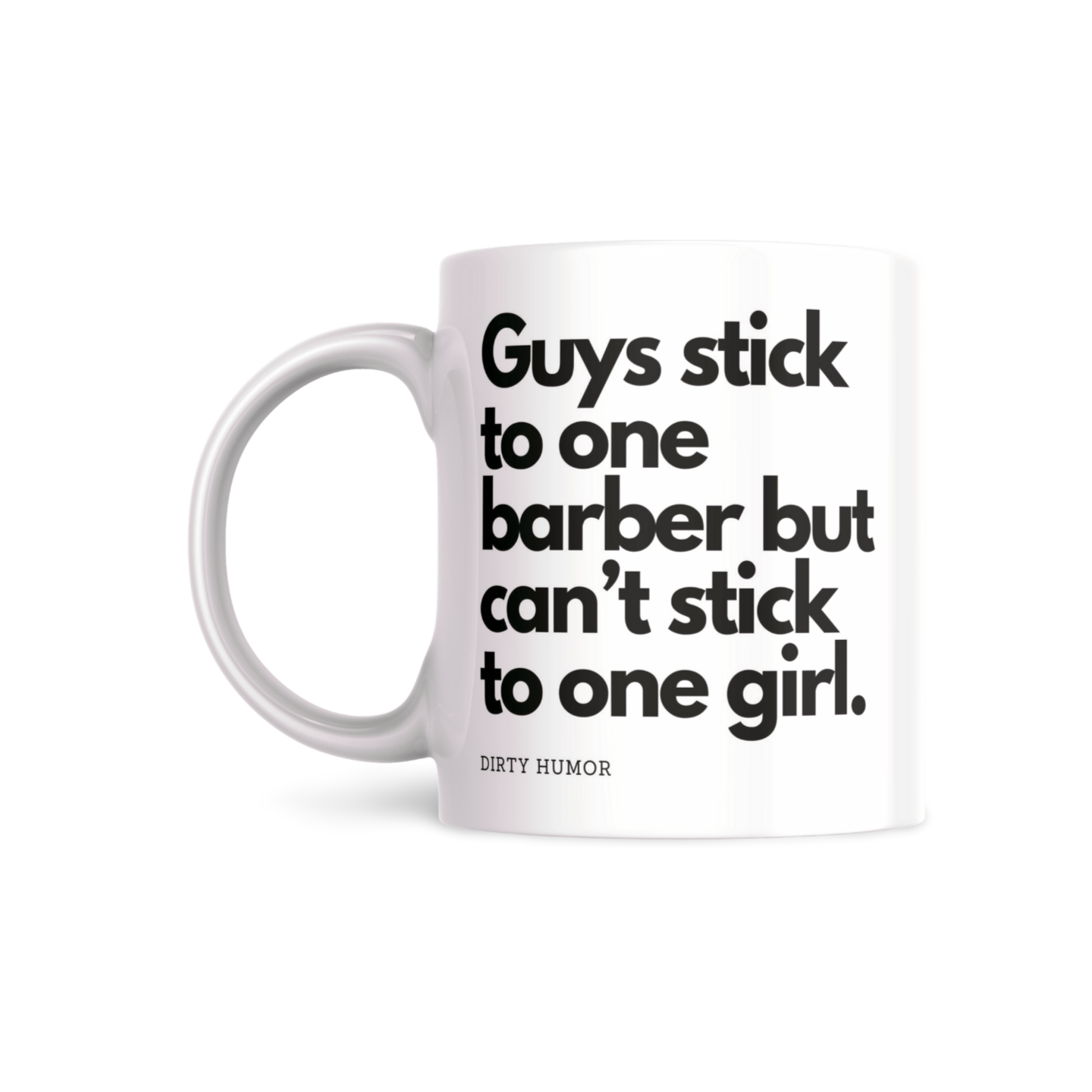 Guys stick to one barber but can’t stick to one girl.