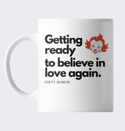 Getting ready to believe in love again.
