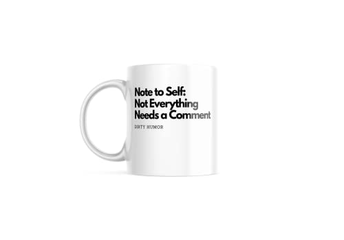 Note to Self, Not Everything Needs a Comment